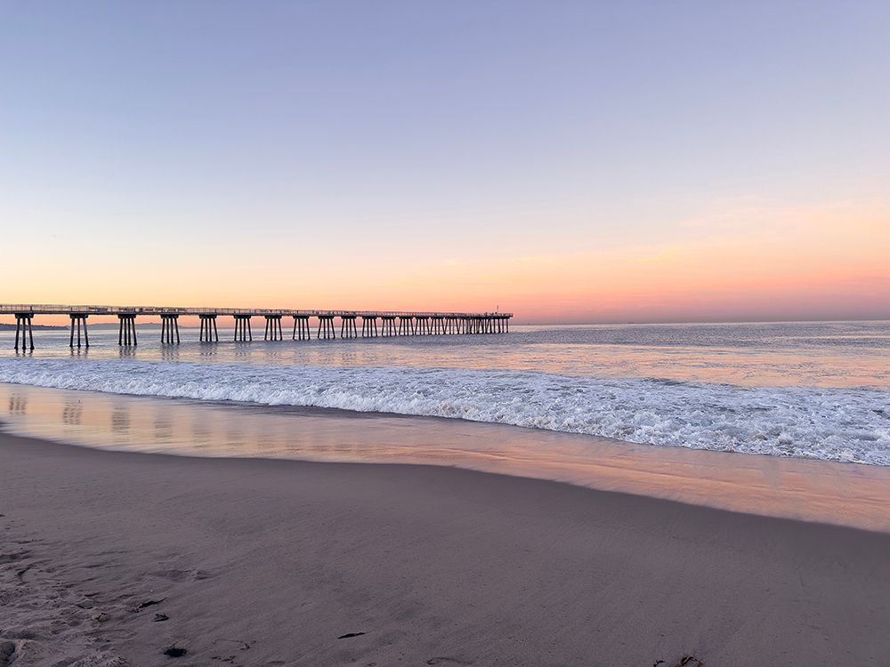 Hermosa Beach Pier art print by Kathy Mansfield for $57.95 CAD