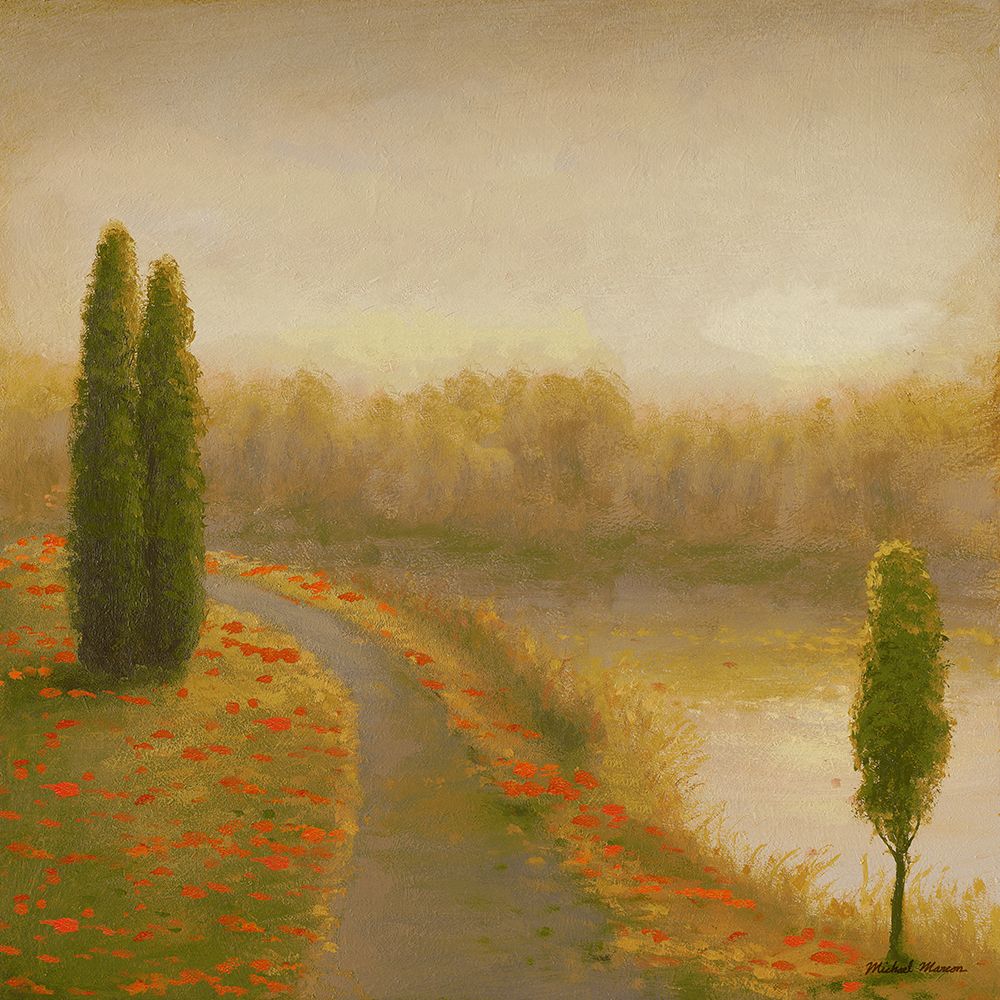 Isle Floral Pathway I art print by Michael Marcon for $57.95 CAD