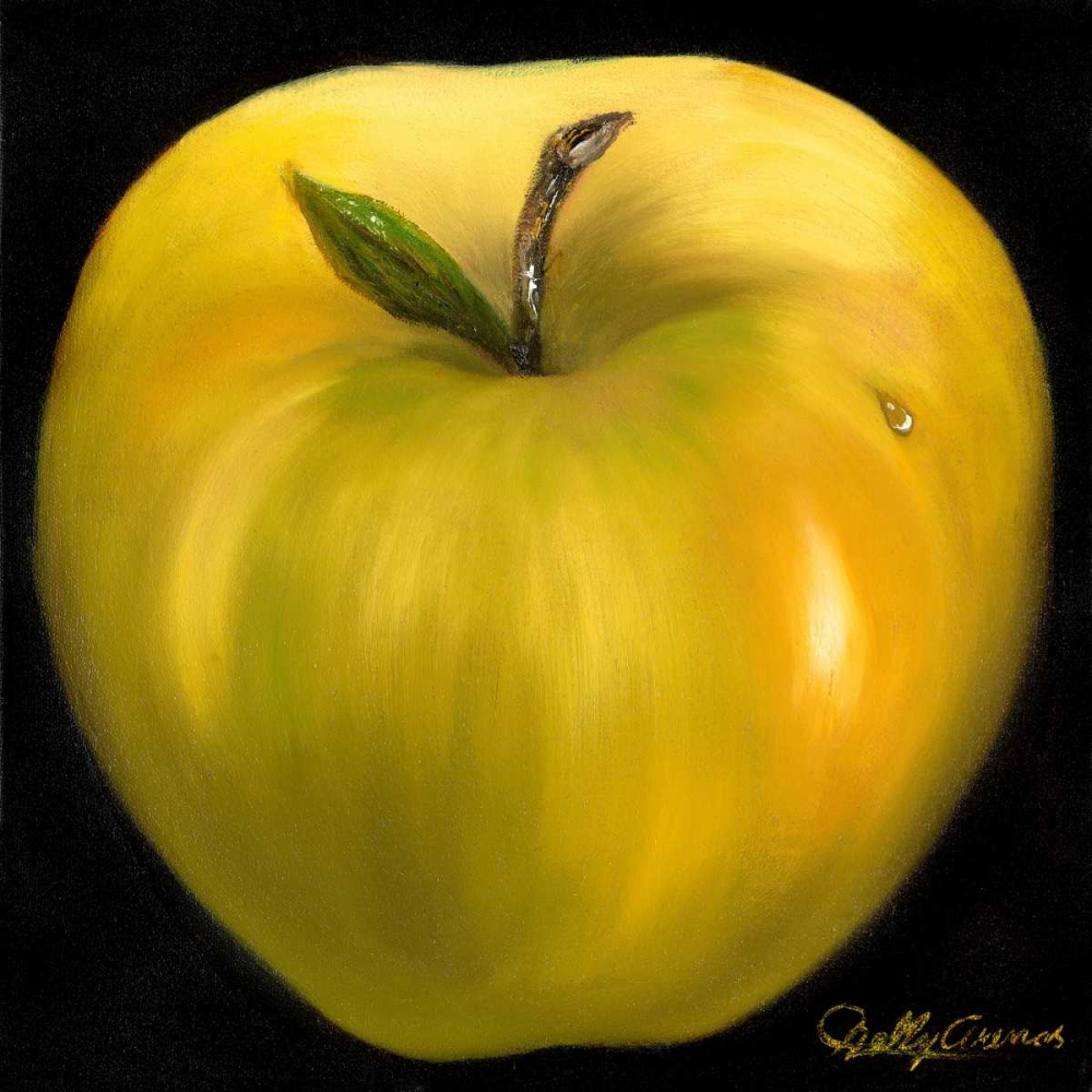Yellow Apple art print by Nelly Arenas for $57.95 CAD