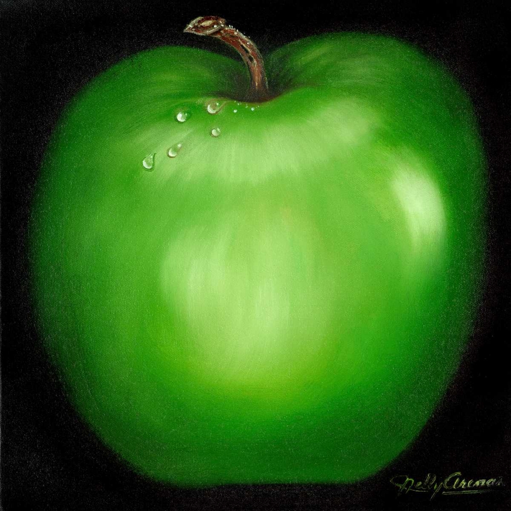 Green Apple art print by Nelly Arenas for $57.95 CAD