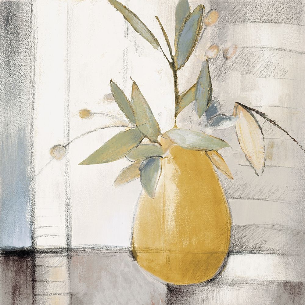 Golden Afternoon Bamboo Leaves II art print by Lanie Loreth for $57.95 CAD