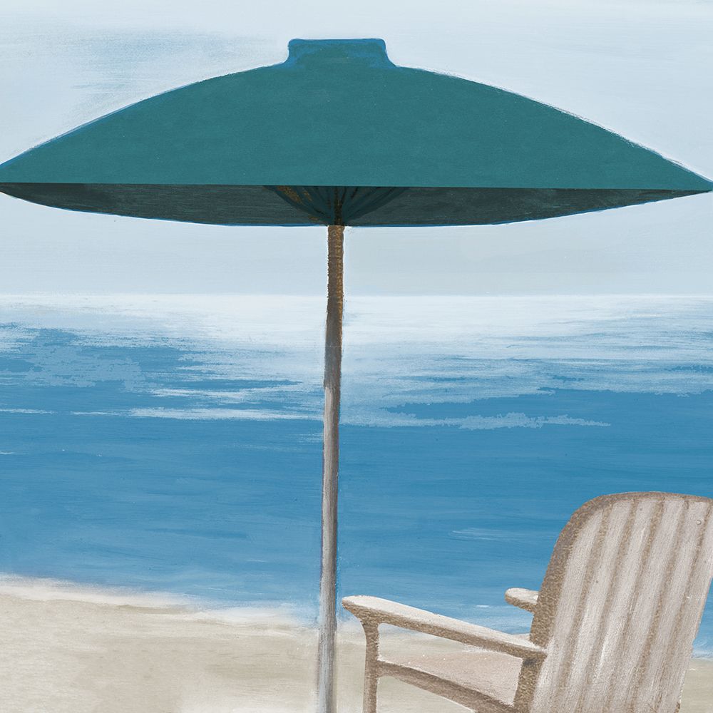 Umbrella By the Shore II art print by Vivien Rhyan for $57.95 CAD