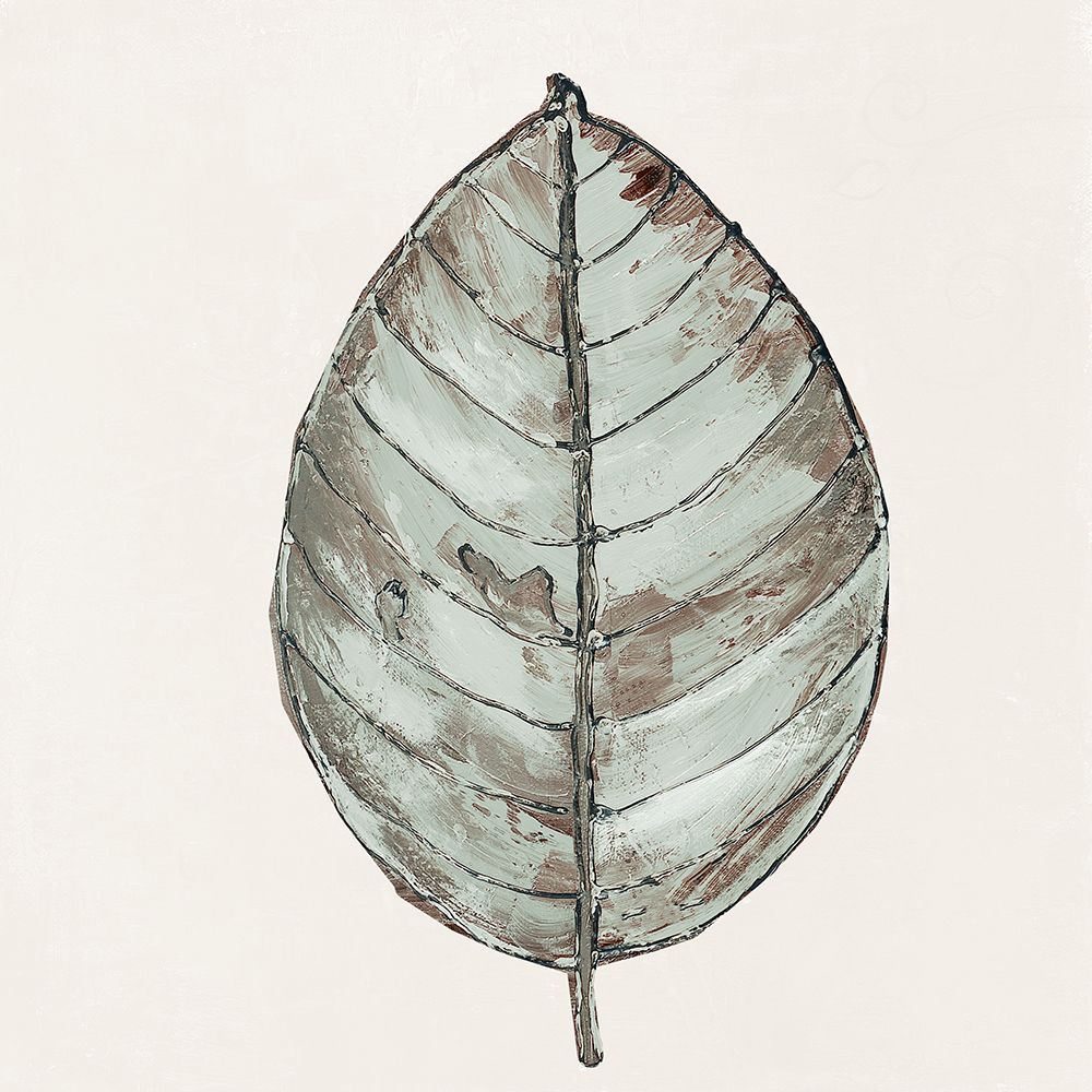 Neutral New Leaf I art print by Patricia Pinto for $57.95 CAD