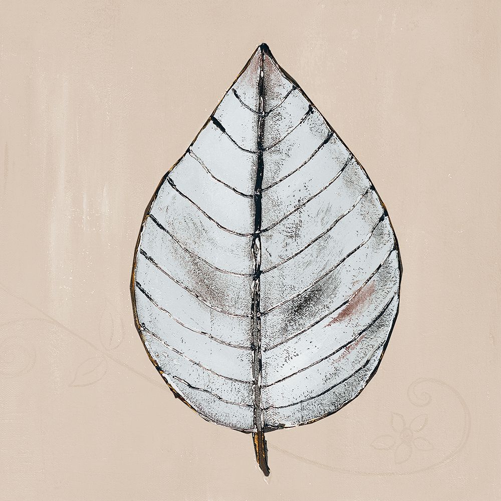 Neutral New Leaf II art print by Patricia Pinto for $57.95 CAD