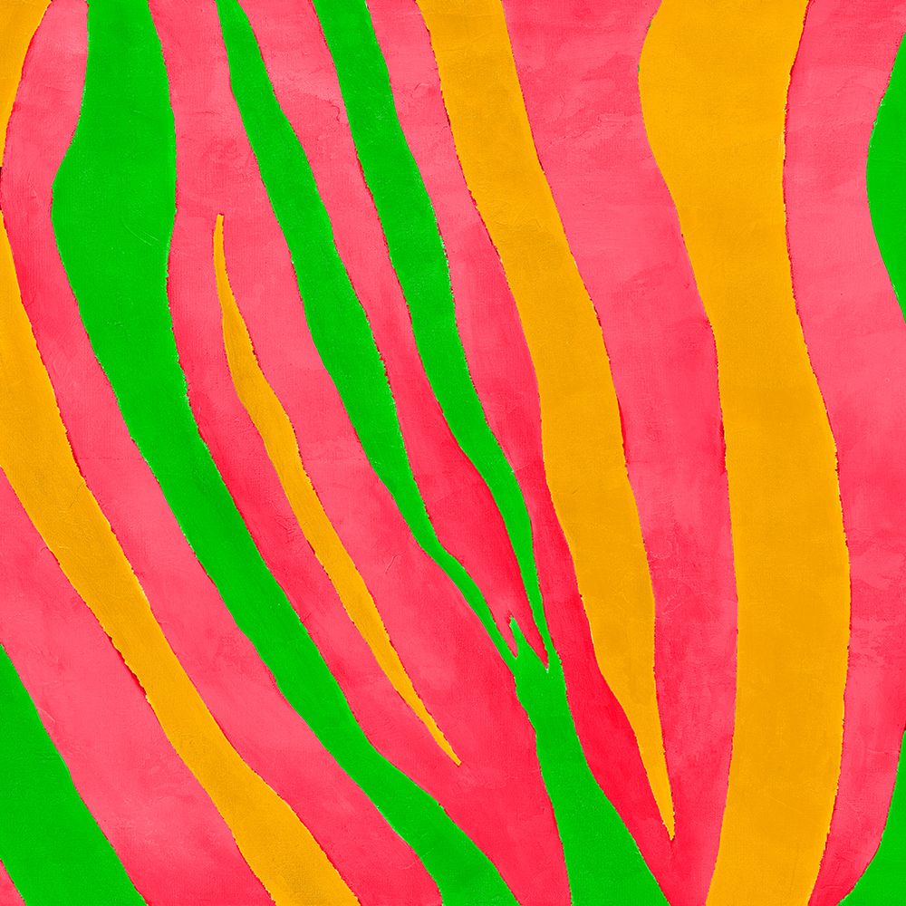Psychedelic Zebra Print II art print by Patricia Pinto for $57.95 CAD