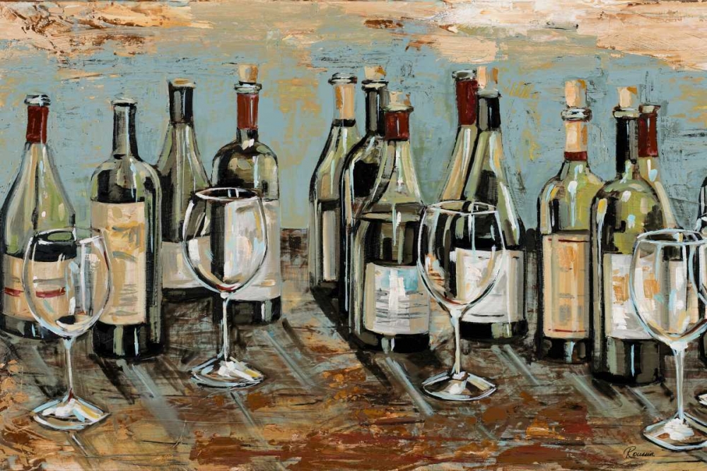Wine Bar II art print by Heather A. French-Roussia for $57.95 CAD