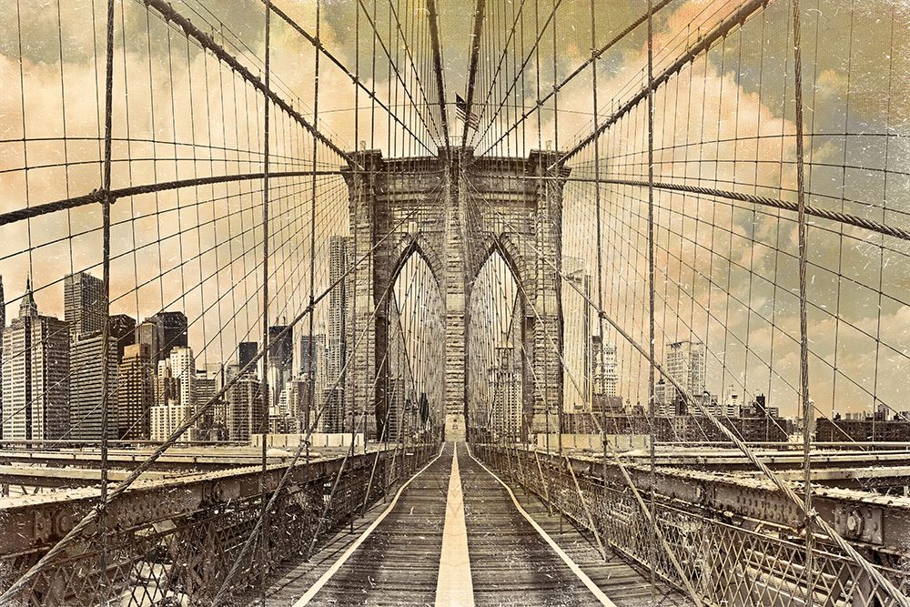Brooklyn Bridge art print by Shelley Lake for $57.95 CAD