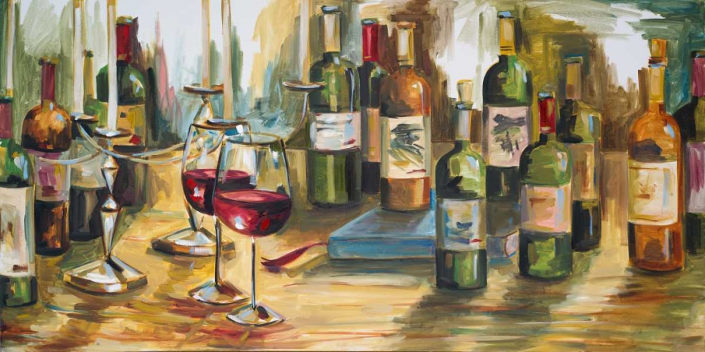 Wine Room art print by Heather A. French-Roussia for $57.95 CAD