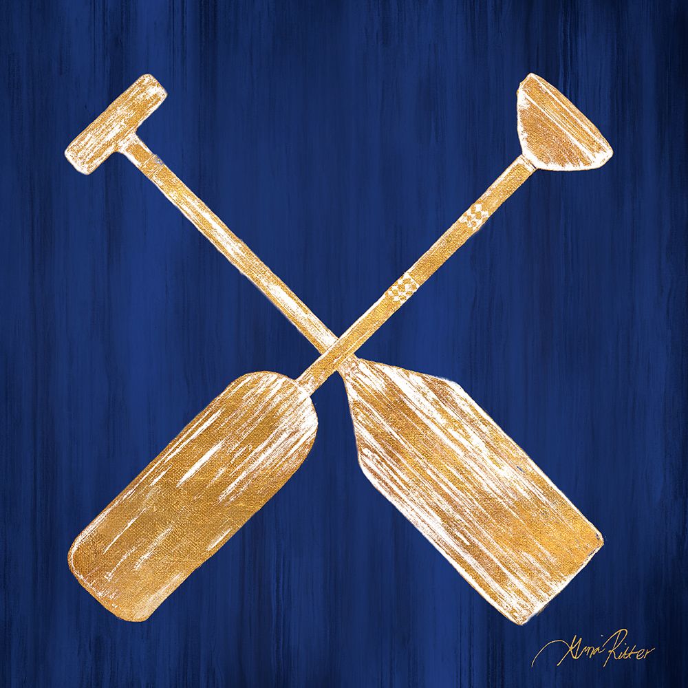 Golden Paddles art print by Gina Ritter for $57.95 CAD