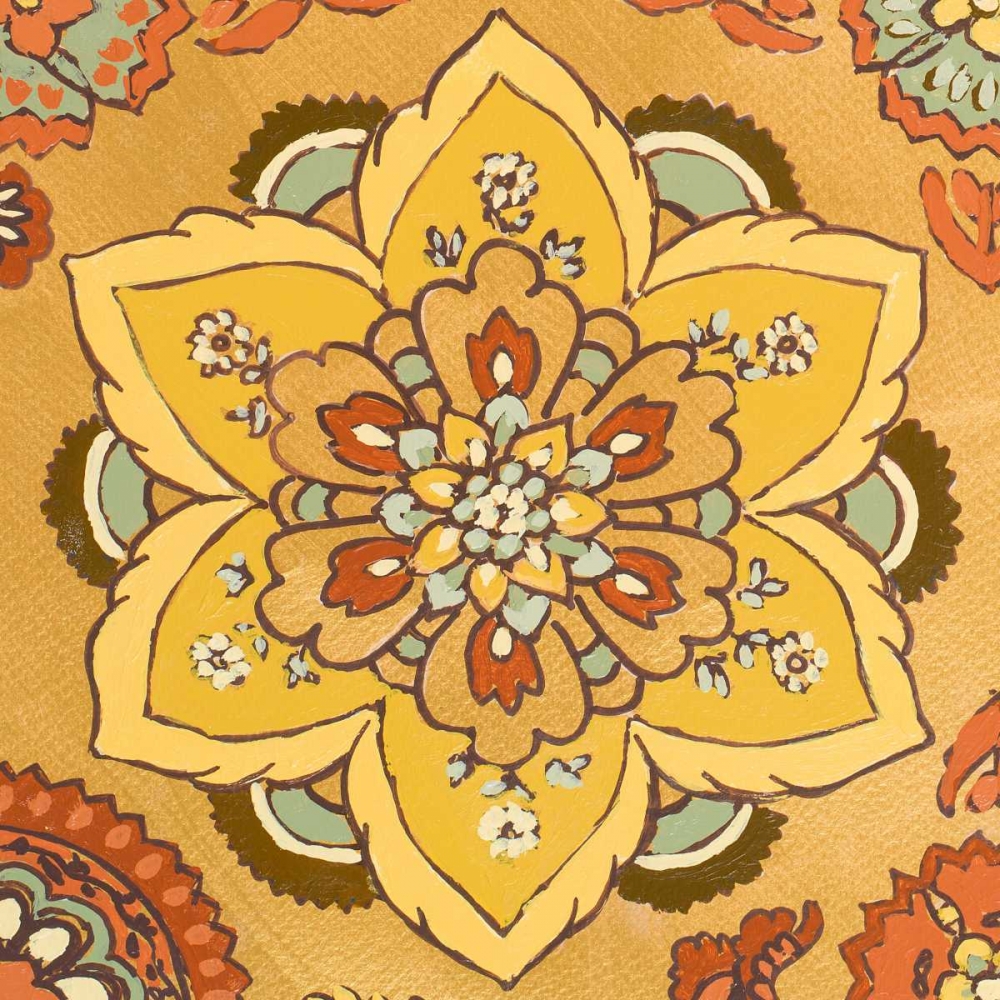 Persian Floral III art print by Lanie Loreth for $57.95 CAD