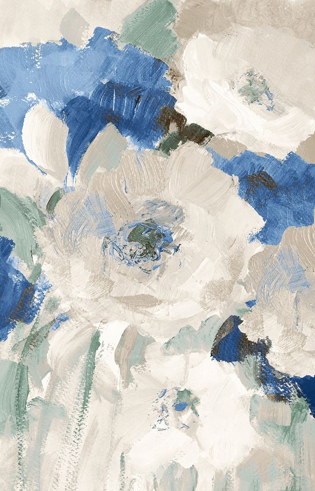 Blue Flower Power II art print by Lanie Loreth for $57.95 CAD