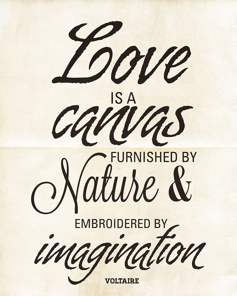 Love is a Canvas art print by Addie Marie for $57.95 CAD