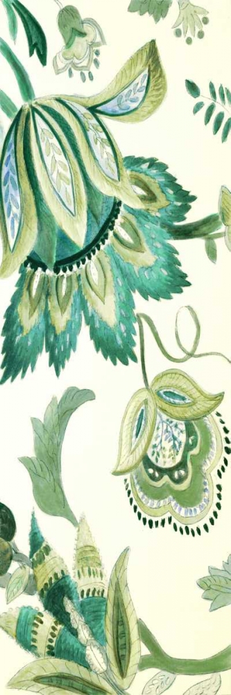 Green Capri Floral I art print by Lanie Loreth for $44.95 CAD