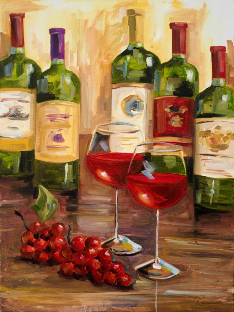 Chianti I art print by Heather A. French-Roussia for $57.95 CAD