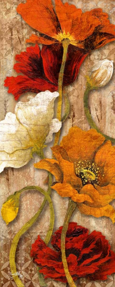 Joyful Poppies II art print by Elizabeth Medley for $57.95 CAD