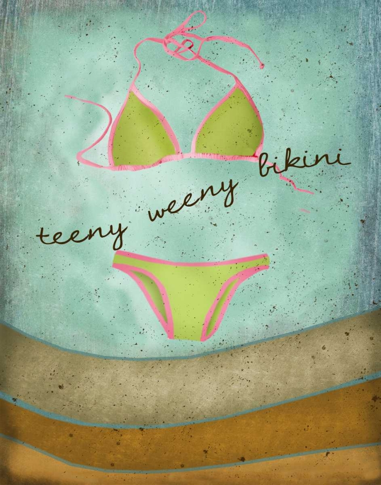 Teeny Weeny Bikini art print by Beth Albert for $57.95 CAD