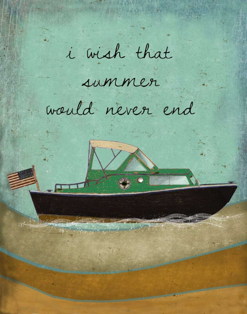 Wish Summer Would Never End art print by Beth Albert for $57.95 CAD