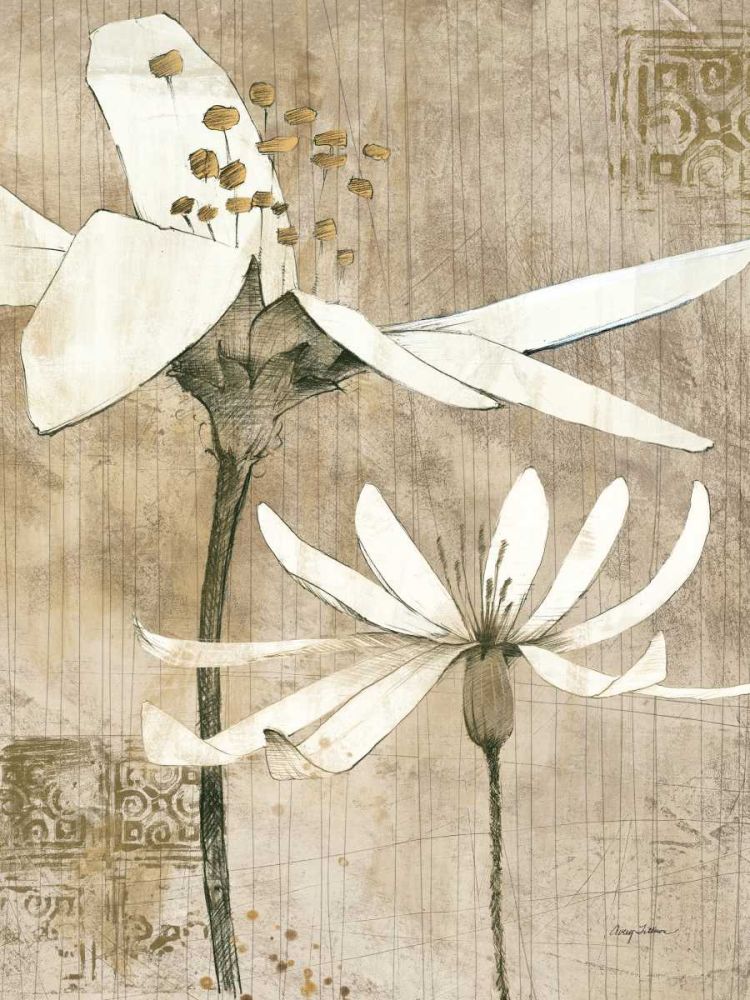 Pencil Floral II art print by Avery Tillmon for $57.95 CAD