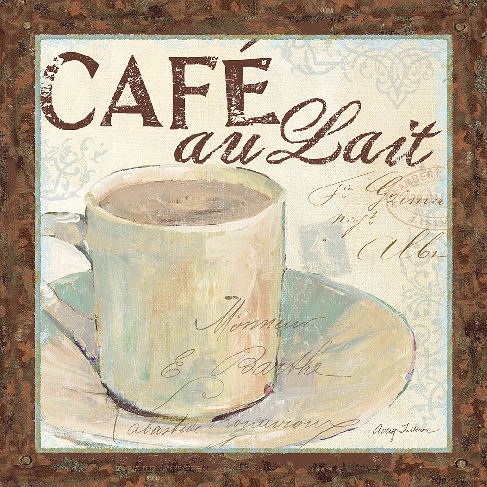 Cafe du Matin I art print by Avery Tillmon for $57.95 CAD