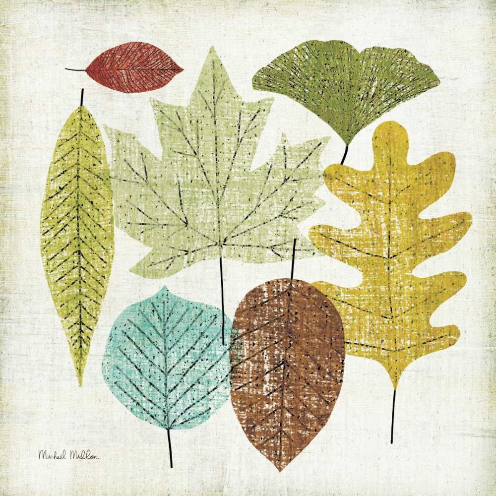 Woodland Leaves art print by Michael Mullan for $57.95 CAD