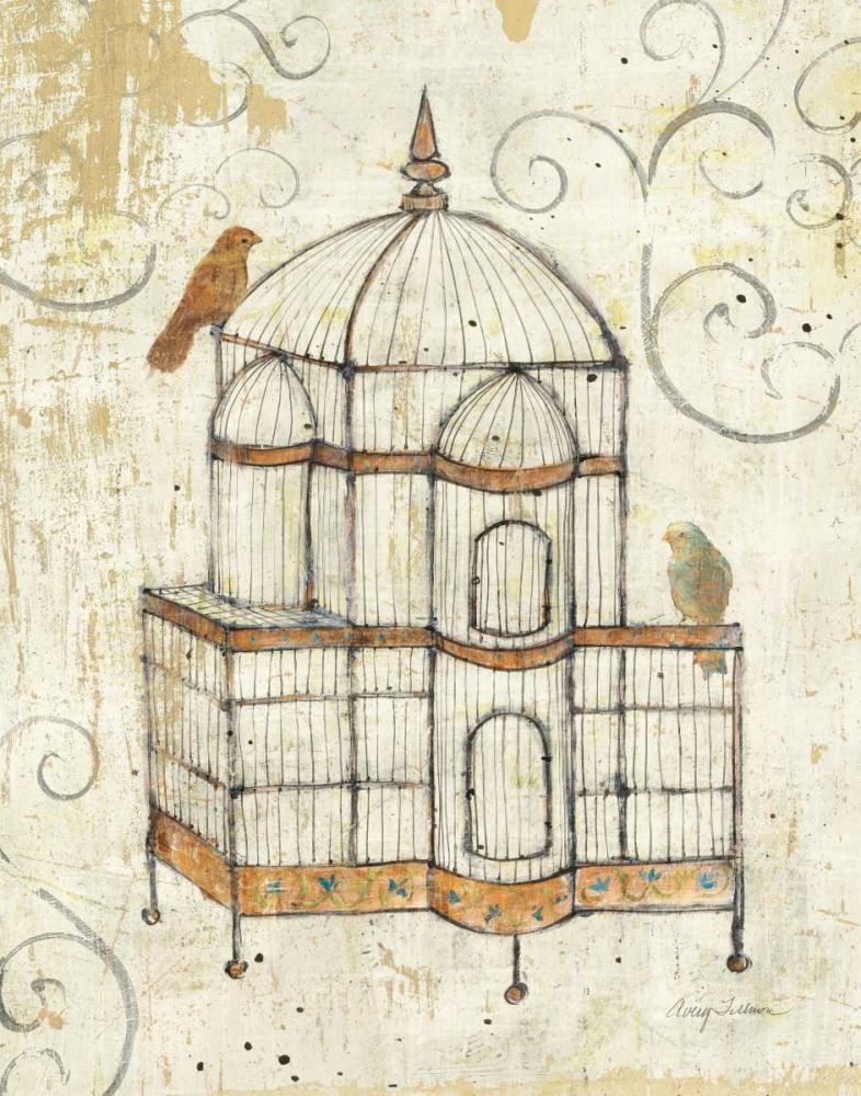 Bird Cage I art print by Avery Tillmon for $57.95 CAD