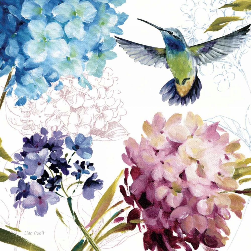 Spring Nectar Square III art print by Lisa Audit for $63.95 CAD