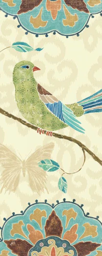 Eastern Tales Bird Panel II art print by Daphne Brissonnet for $57.95 CAD