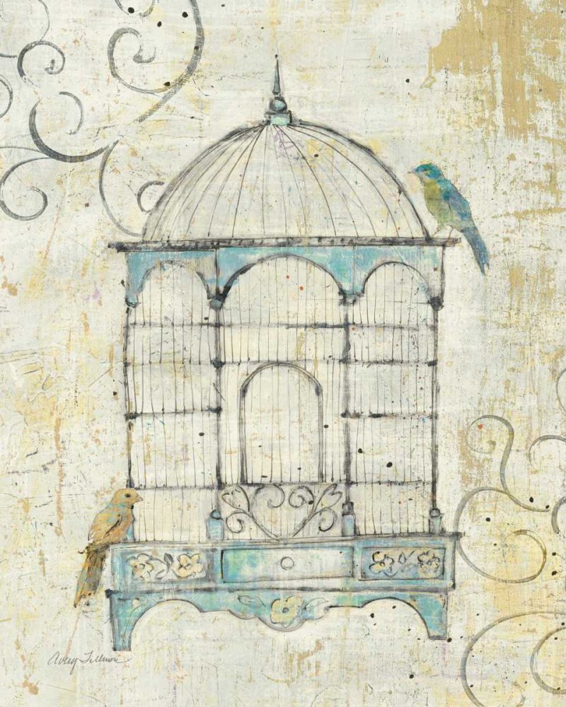 Bird Cage IV art print by Avery Tillmon for $57.95 CAD