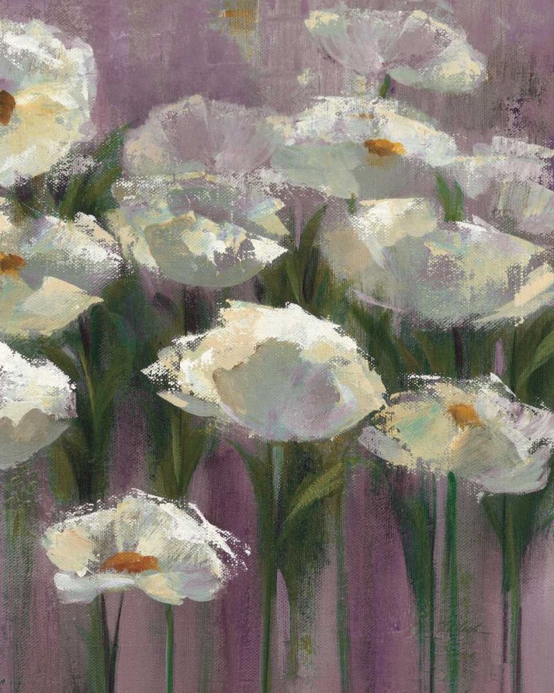 Anemones by the Lake Purple III art print by Silvia Vassileva for $57.95 CAD
