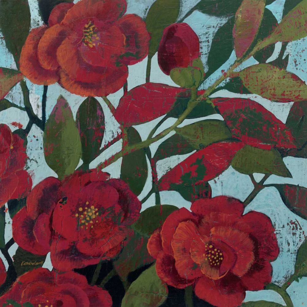 Abundant Roses II art print by Kathrine Lovell for $63.95 CAD