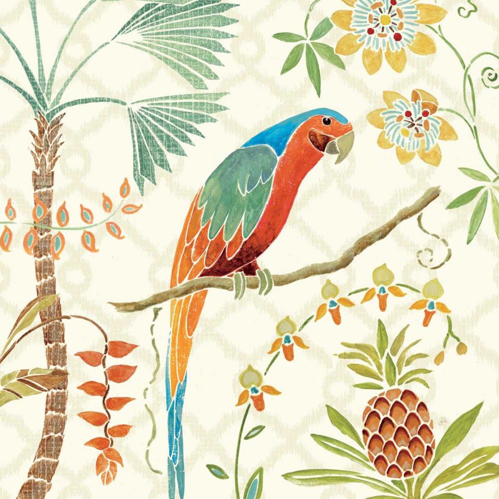 Tropical Paradise III art print by Daphne Brissonnet for $57.95 CAD