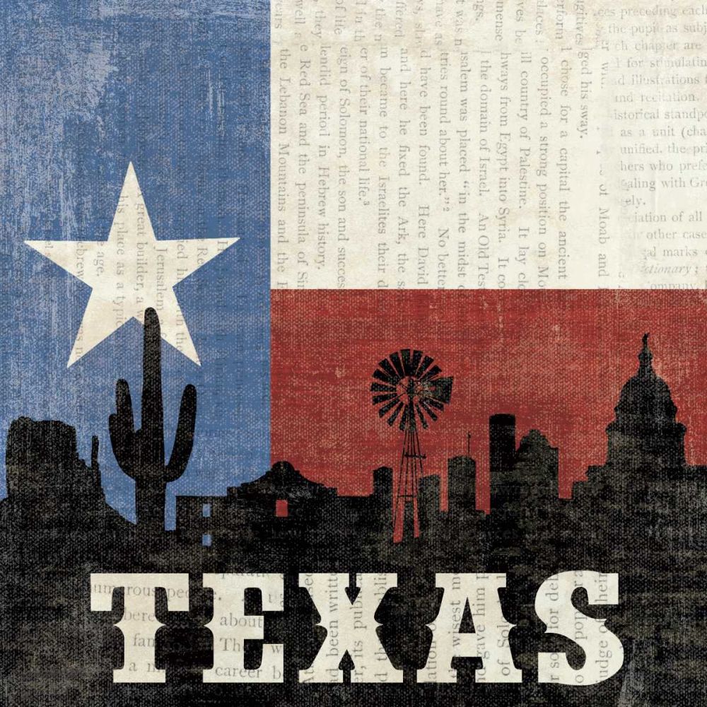 Texas art print by Moira Hershey for $57.95 CAD