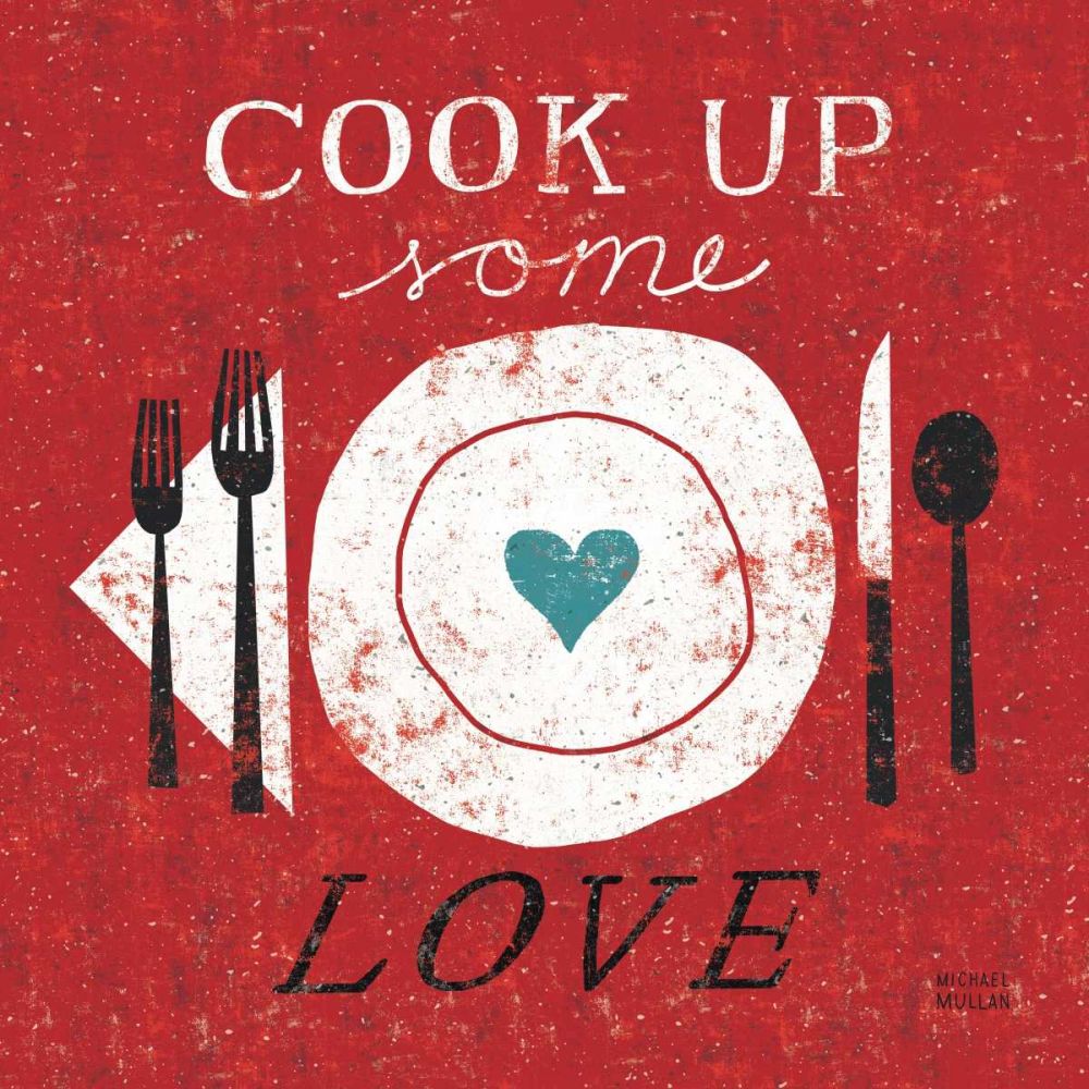 Cook Up Love art print by Michael Mullan for $57.95 CAD