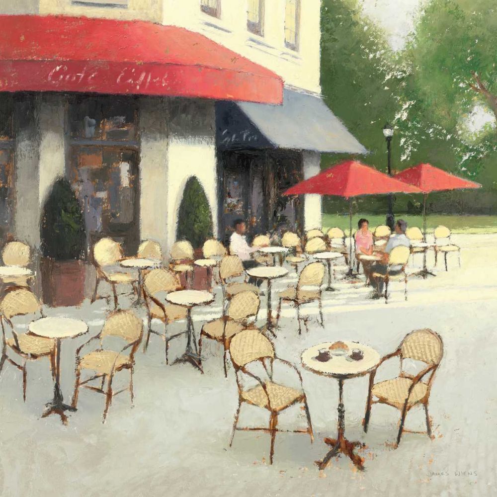 Cafe du Matin II art print by James Wiens for $57.95 CAD