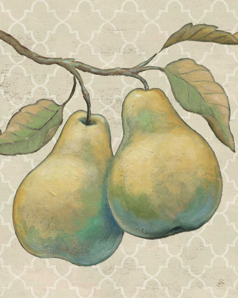 Lovely Fruits I Neutral  Crop art print by Daphne Brissonnet for $57.95 CAD