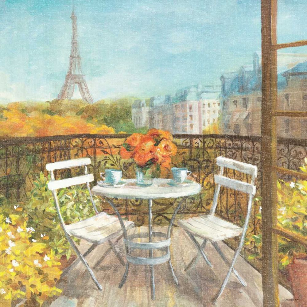 September in Paris Crop art print by Danhui Nai for $57.95 CAD