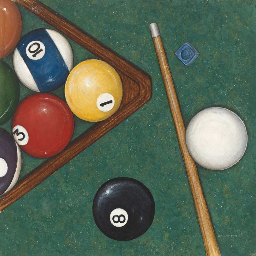 Pool art print by David Carter Brown for $57.95 CAD