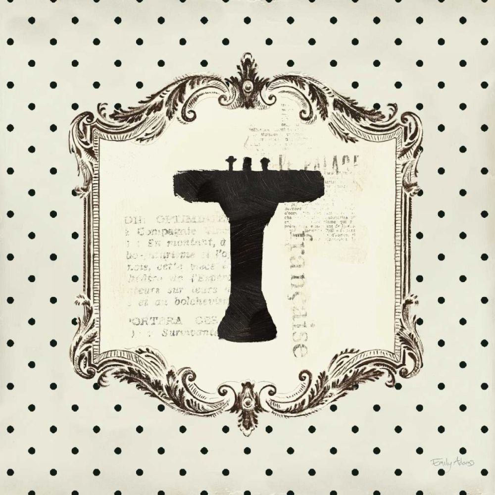 Cartouche Sink art print by Emily Adams for $57.95 CAD
