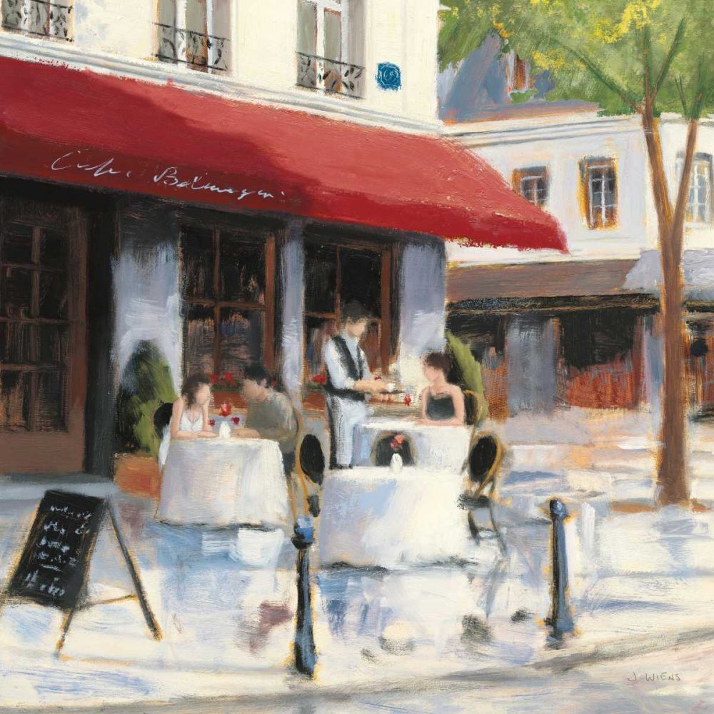 Relaxing at the Cafe I art print by James Wiens for $57.95 CAD