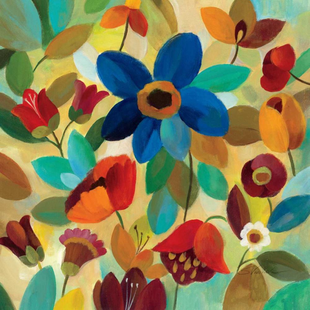 Summer Floral II art print by Silvia Vassileva for $57.95 CAD
