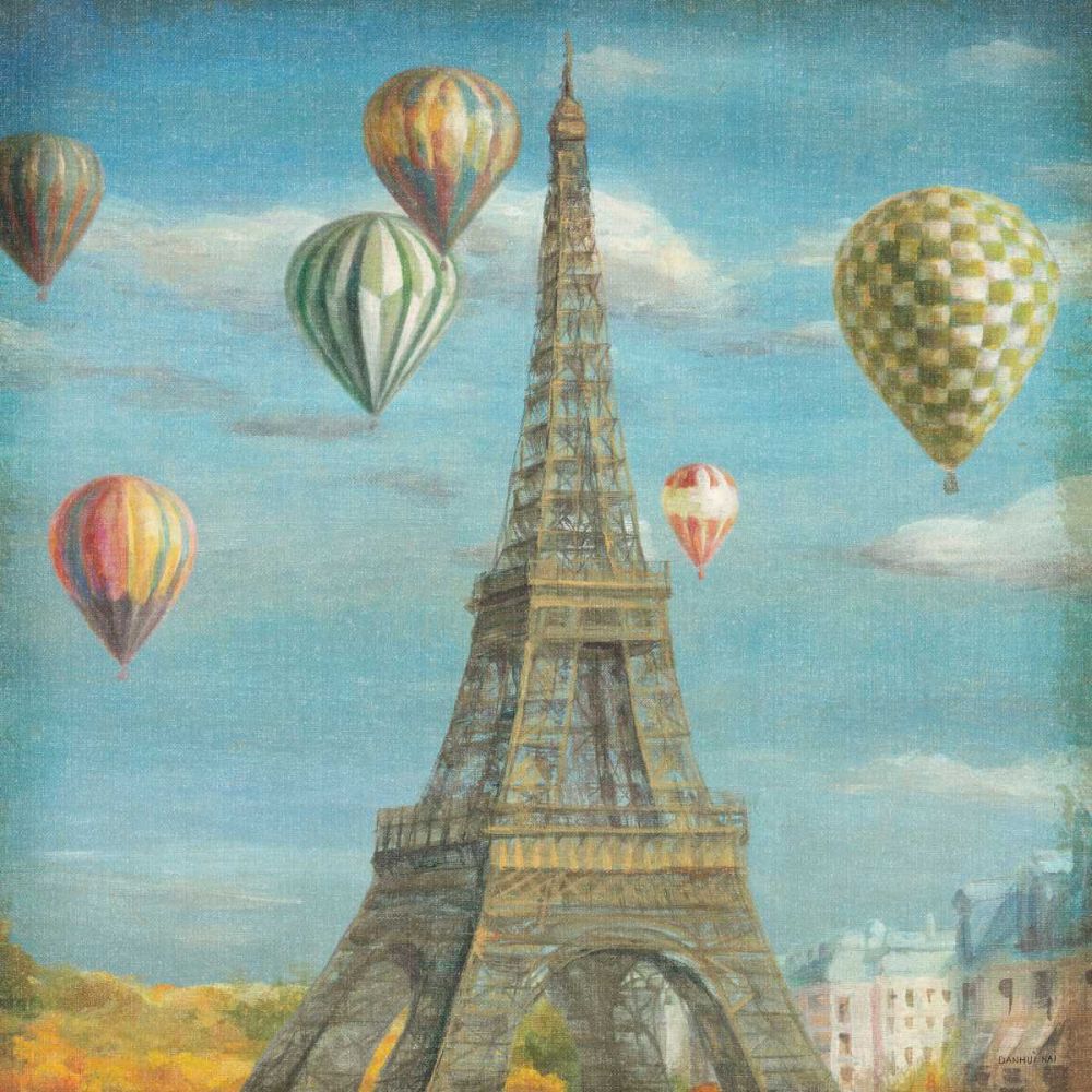 Balloon Festival art print by Danhui Nai for $57.95 CAD