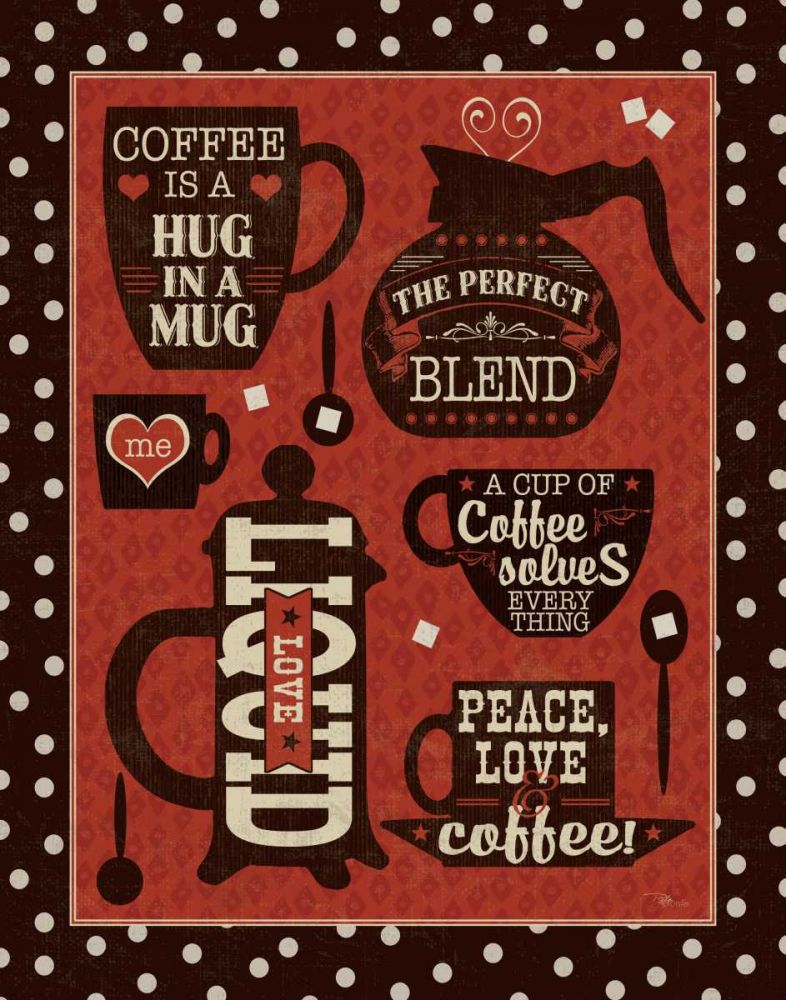 Coffee Talk II  art print by Pela Studio for $57.95 CAD