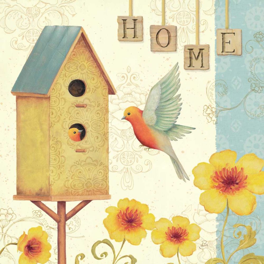 Welcome Home I art print by Daphne Brissonnet for $39.95 CAD