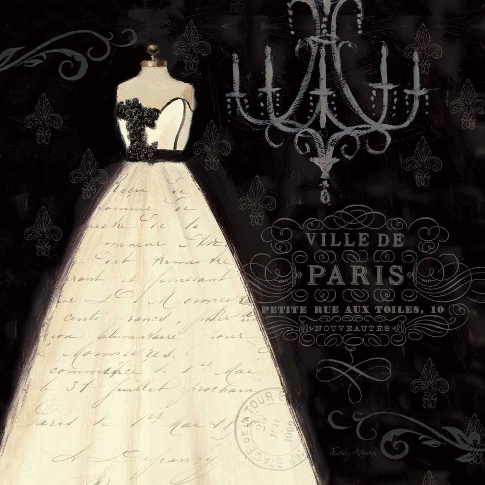 French Couture I art print by Emily Adams for $57.95 CAD