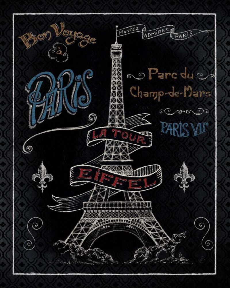 Travel to Paris I art print by Daphne Brissonnet for $57.95 CAD
