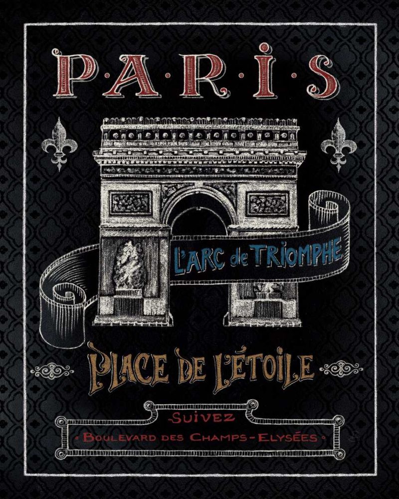 Travel to Paris II art print by Daphne Brissonnet for $57.95 CAD