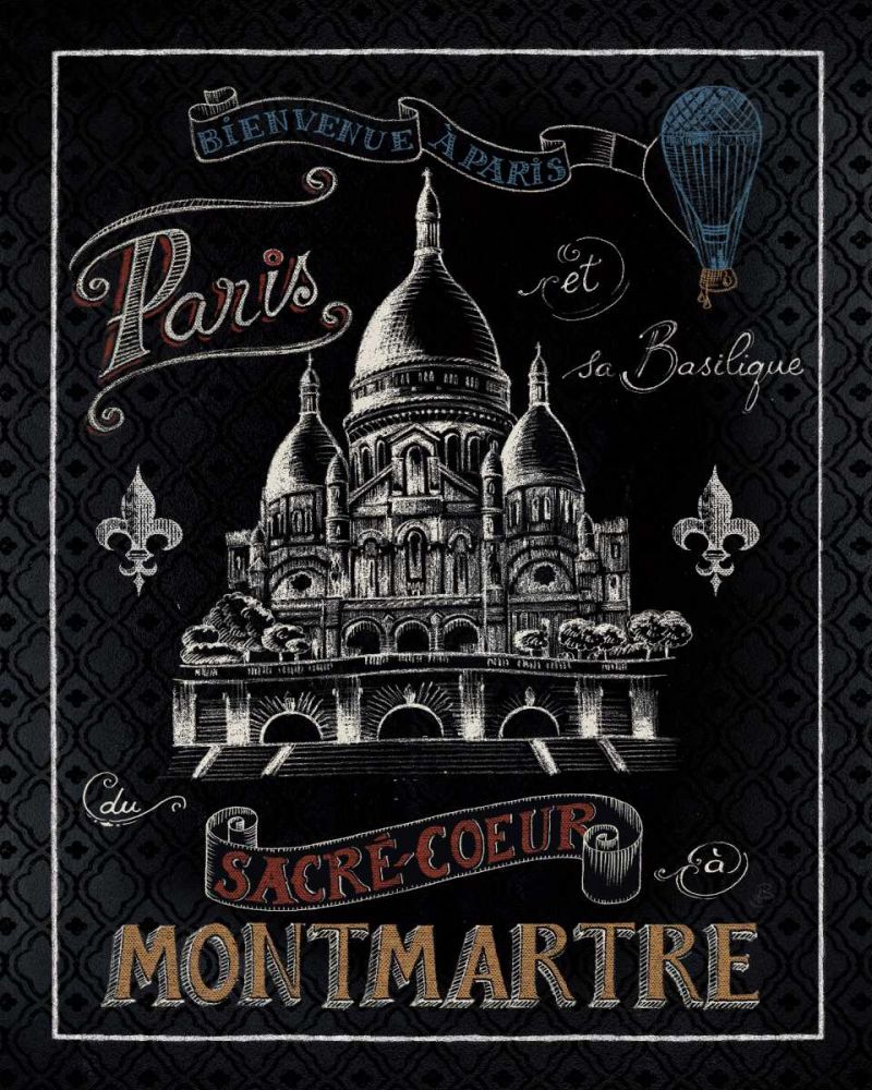 Travel to Paris III art print by Daphne Brissonnet for $57.95 CAD