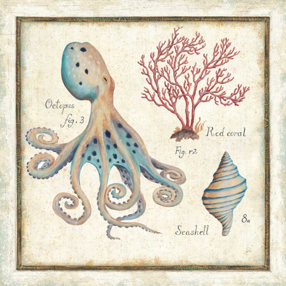 Oceanography I art print by Daphne Brissonnet for $57.95 CAD