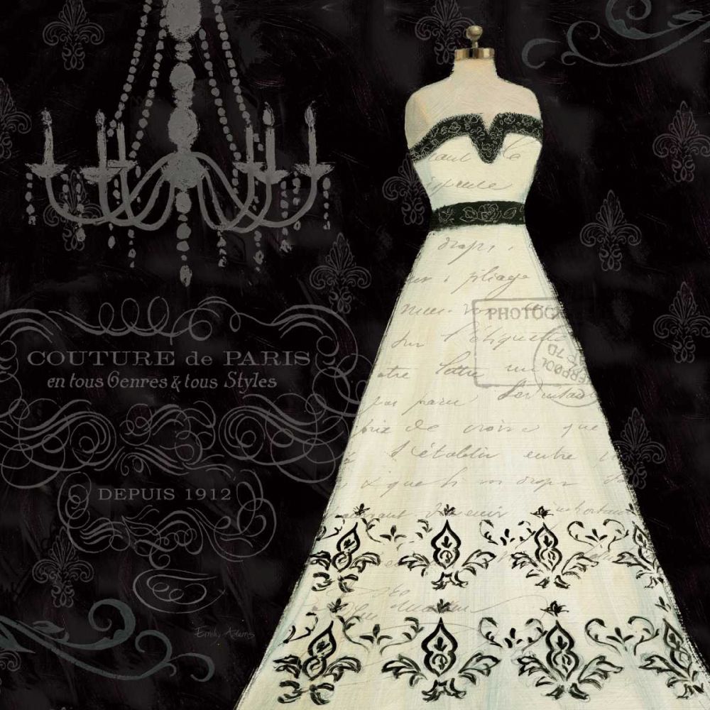 French Couture II art print by Emily Adams for $57.95 CAD