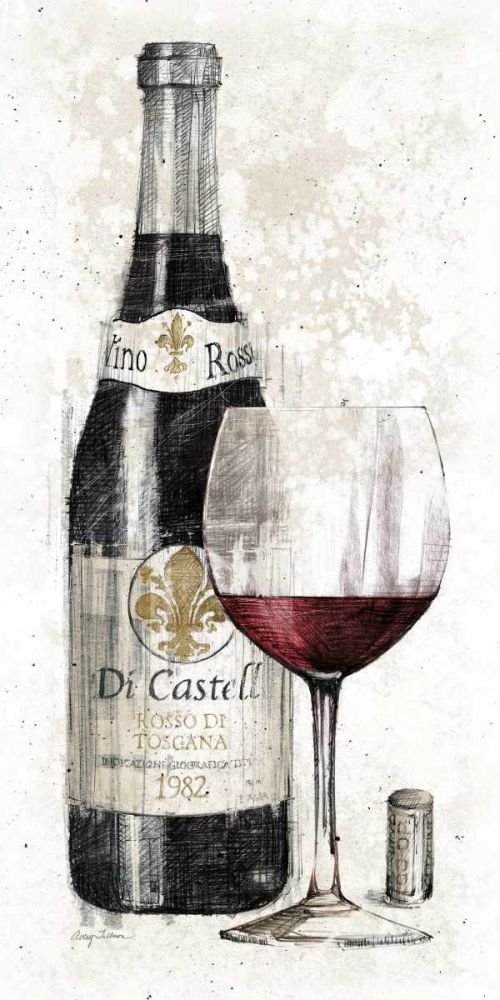Pencil Wine I art print by Avery Tillmon for $57.95 CAD